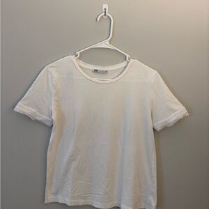 Zara Classic White Tee